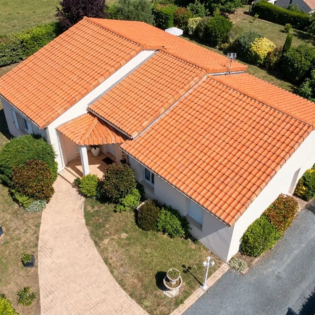 Rénovation de toiture en tuiles à Quinssaines